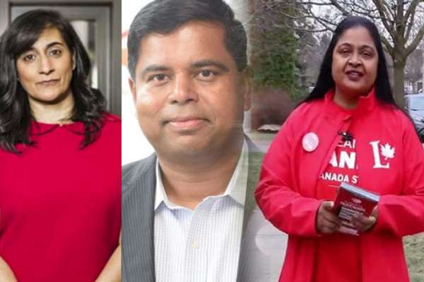 கனடா பாராளுமன்றத்திற்கு இலங்கை தமிழர்கள் மூவர் தெரிவு